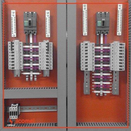 Barramentos de cobre para quadros elétricos